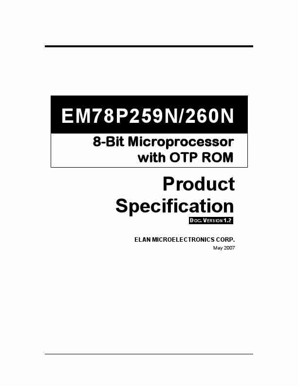 IBM Network Card EM78P259N260N-page_pdf